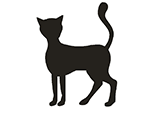 Symbolgrafik Katze
